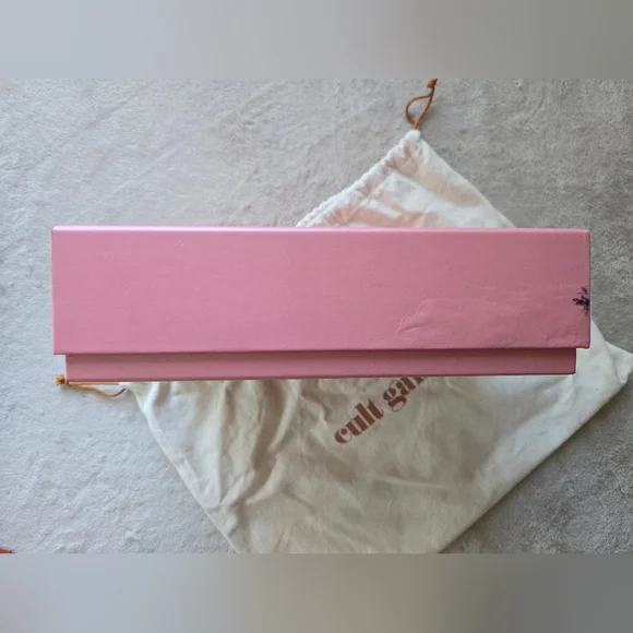 Cult Gaia Hera Nano Shoulder Bag in Shell Pink